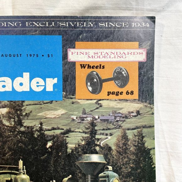 Model Railroader Magazine Back Issue u Aug 1975  Vol 42 No 8 Scratch Building on - Picture 3 of 8